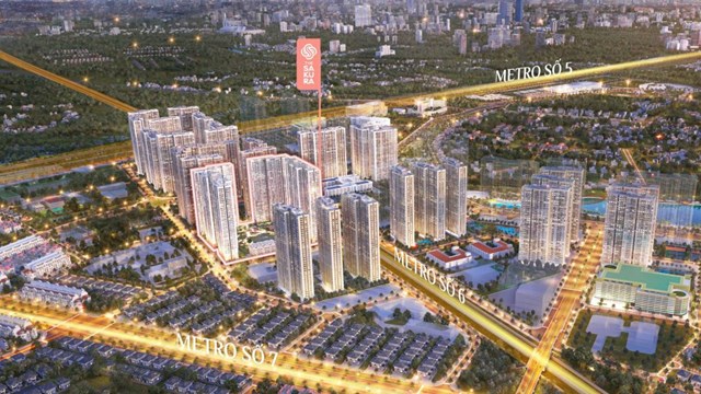 Vinhomes Smart City hút khách nhờ kết nối giao thông công cộng dễ dàng