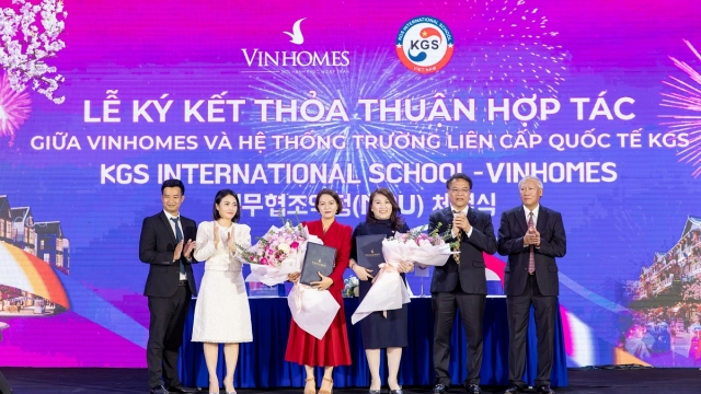 Vinhomes và KGS - Hàn Quốc hợp tác phát triển hệ thống giáo dục liên cấp quốc tế