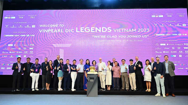 Vinpearl DIC Legends Vietnam 2023 công bố giải thưởng lên đến 31 tỷ đồng