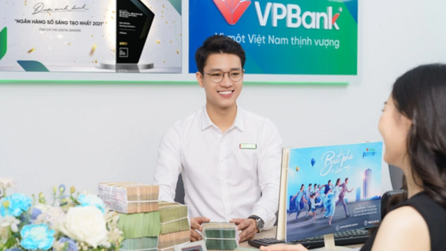 VPBank nâng mức lãi suất huy động lên cao nhất 9%/năm