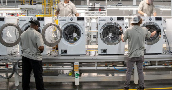 Vượt mặt gã khổng lồ Whirlpool, LG dẫn đầu doanh thu ngành thiết bị gia dụng toàn cầu