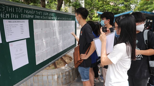 Xét tuyển đại học 2021: Hơn 45% thí sinh điều chỉnh nguyện vọng