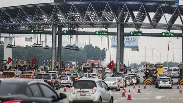Xả trạm thu phí nếu xảy ra tình trạng ùn tắc trong dịp Tết
