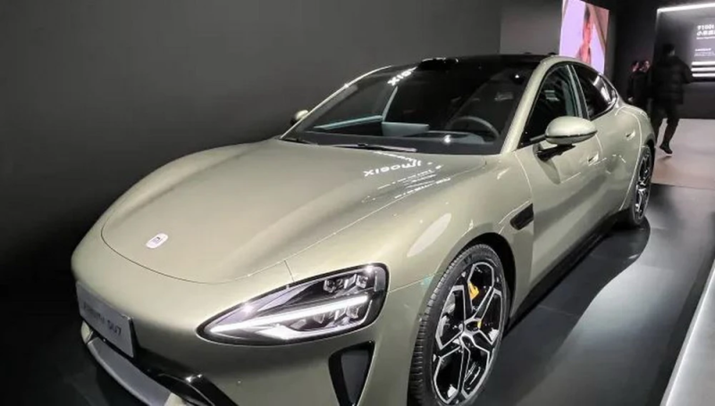 Mẫu sedan SU7 của Xiaomi. (Ảnh: CNBC) Mẫu sedan SU7 của Xiaomi. (Ảnh: CNBC)