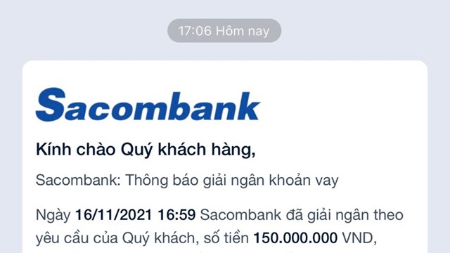 Xuất hiện nhiều tài khoản Zalo giả mạo ngân hàng thông báo nợ vay