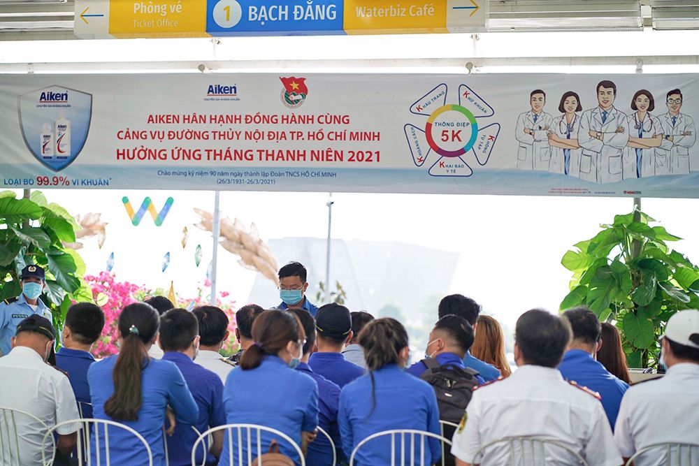 Xuất hiện trụ rửa tay sạch khuẩn công cộng, cùng cộng đồng chung tay phòng chống dịch