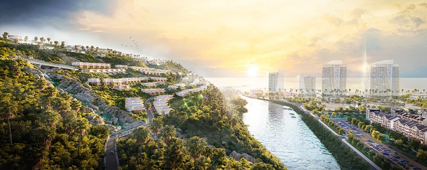 Địa thế tuyệt đẹp – nơi hiện diện của bộ sưu tập biệt thự hàng hiệu đầu tiên tại MerryLand Quy Nhơn