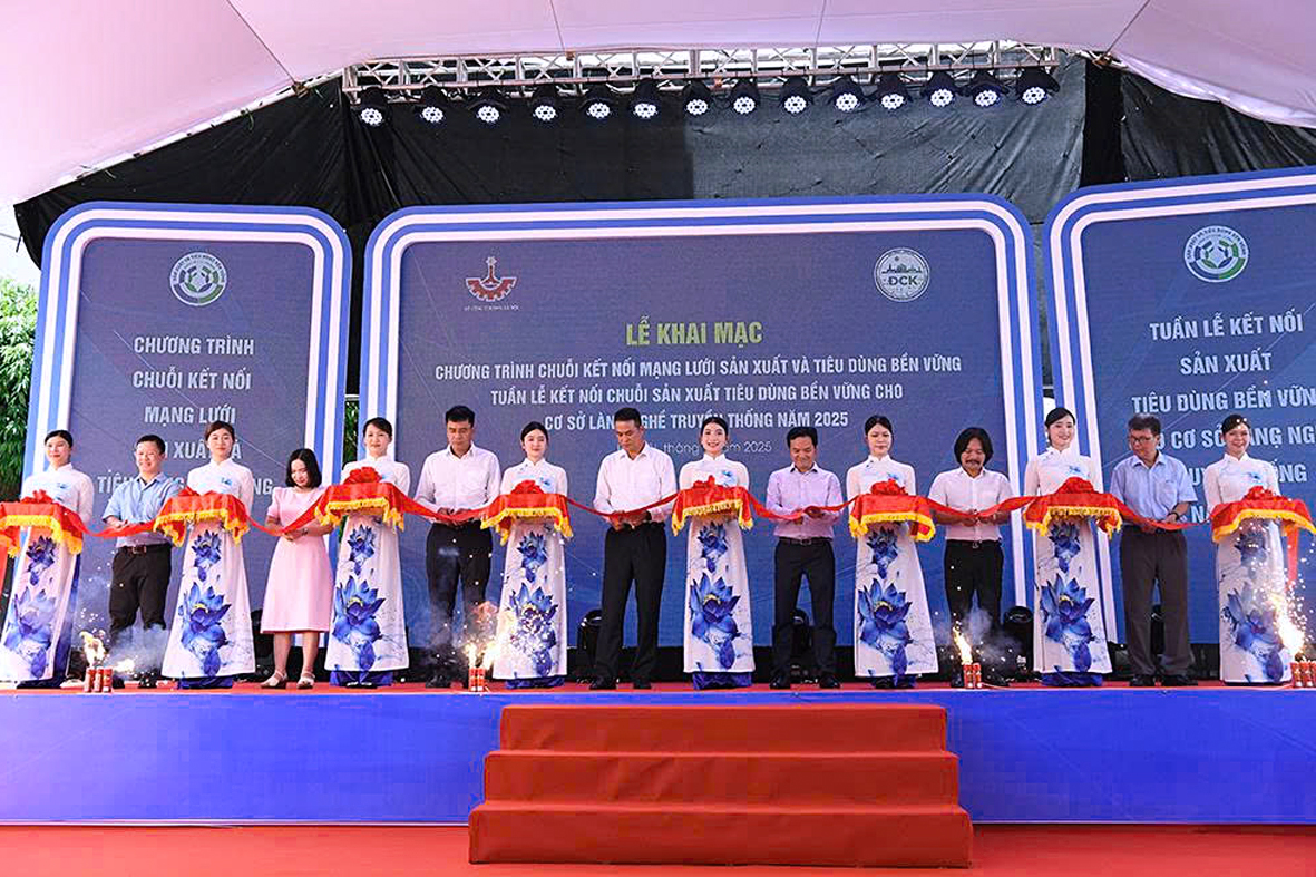 Hà Nội khai mạc Tuần lễ kết nối chuỗi sản xuất – tiêu dùng bền vững 2025