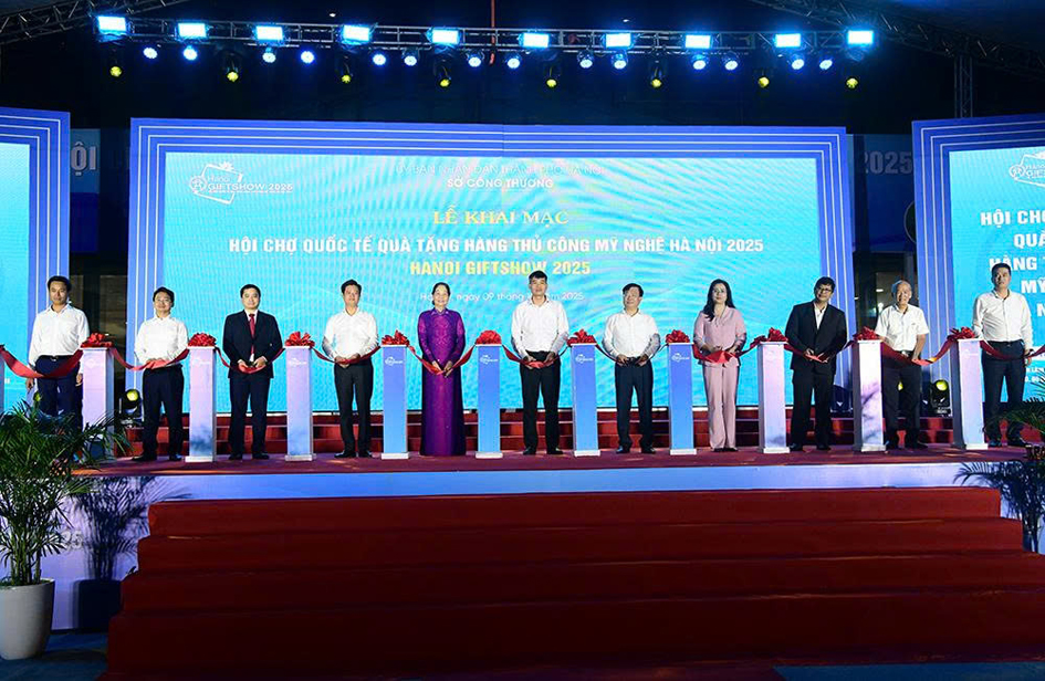 Hanoi Giftshow 2025 – Tôn vinh tinh hoa thủ công, lan tỏa bản sắc Thủ đô