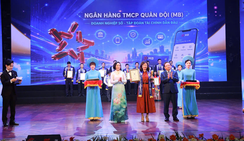 BIZ MBBank được vinh danh tại Lễ biểu dương thành tựu tác động vì Việt Nam số 2026