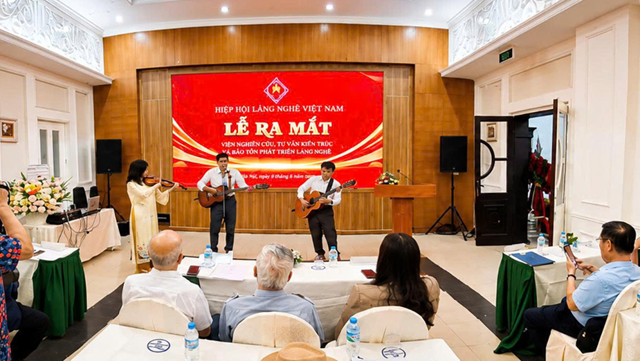 Ra mắt Viện nghiên cứu chuyên sâu về kiến trúc, bảo tồn và phát triển làng nghề Việt Nam